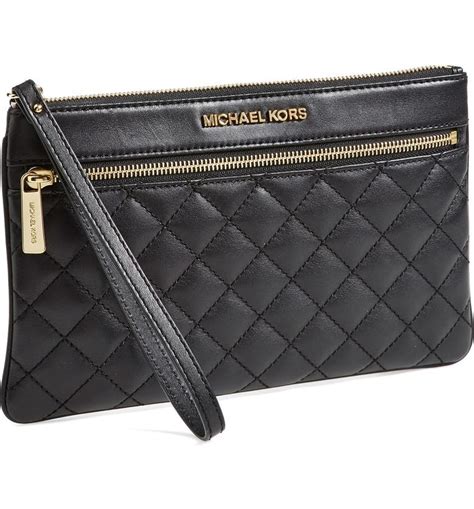 michael kors selma quilt clutch|MICHAEL Michael Kors Clutch .